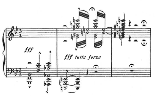 Score of the “Scarpia” theme