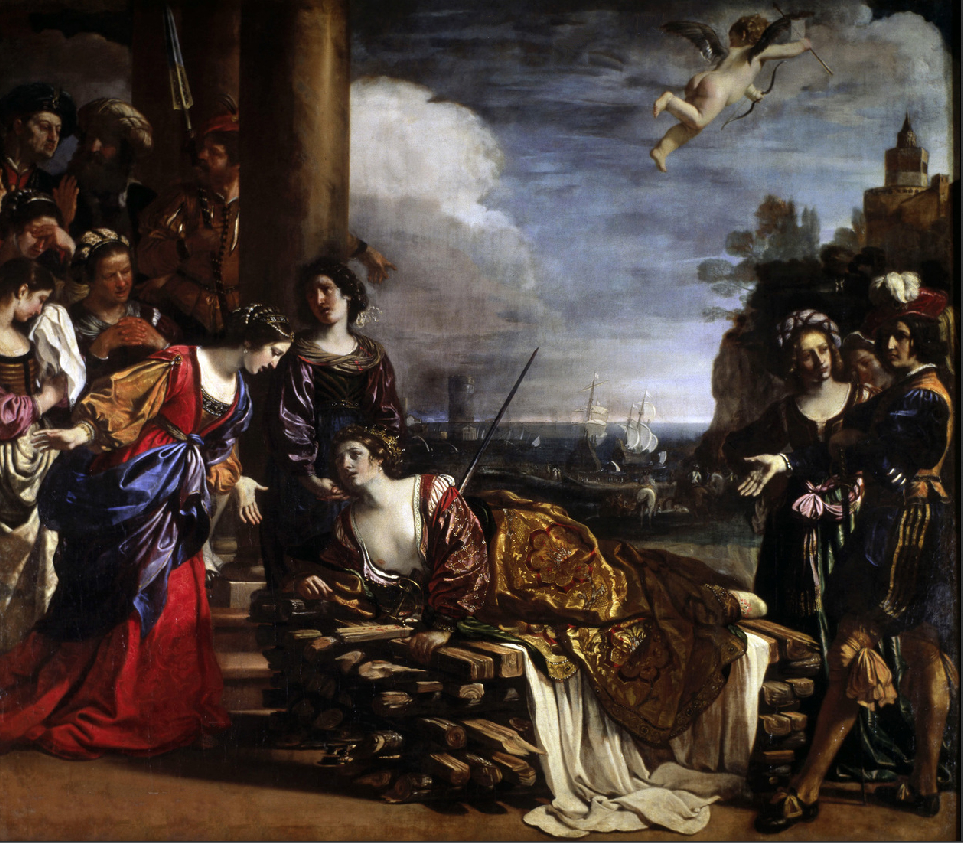 The Death of Dido by Guercino