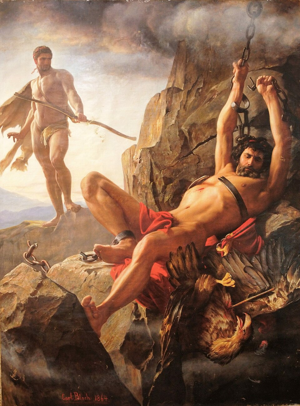 Prometheus’ Liberation by Carl Bloch